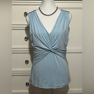 WHBM crisscross front blouse Size M